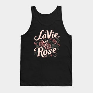 La vie en rose -  Édith Piaf Tank Top